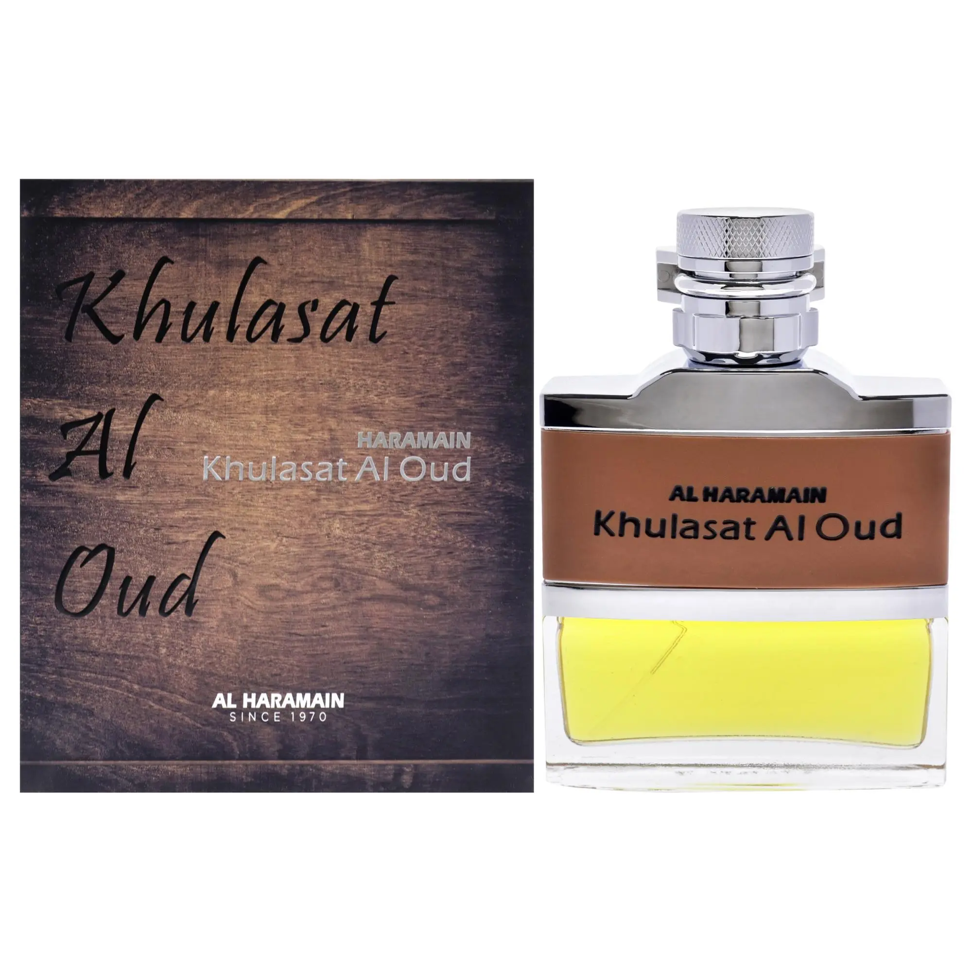 Khulasat Al Oud by Al Haramain for Unisex - 3.3 oz EDP Spray
