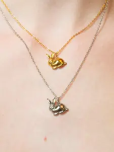 Bunny Necklace | Stainless Steel Non-tarnishing Jewelry