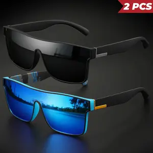 Wrap Around Sport Sunglasses for Women & Men, TikTok Viral Y2K Shield Shades, Lightweight UV400 Cycling Glasses for Running, Biking, Hiking, Beach, Gym & Outdoor Summer Activities