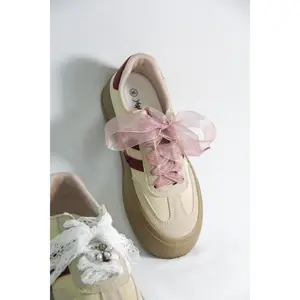 Lace Shoelaces, Stylish Lace Shoelaces, Shoe Strings, Original Laces for Sneakers and Shoes, Cute Shoelaces, Fashionable Delicate Shoelaces