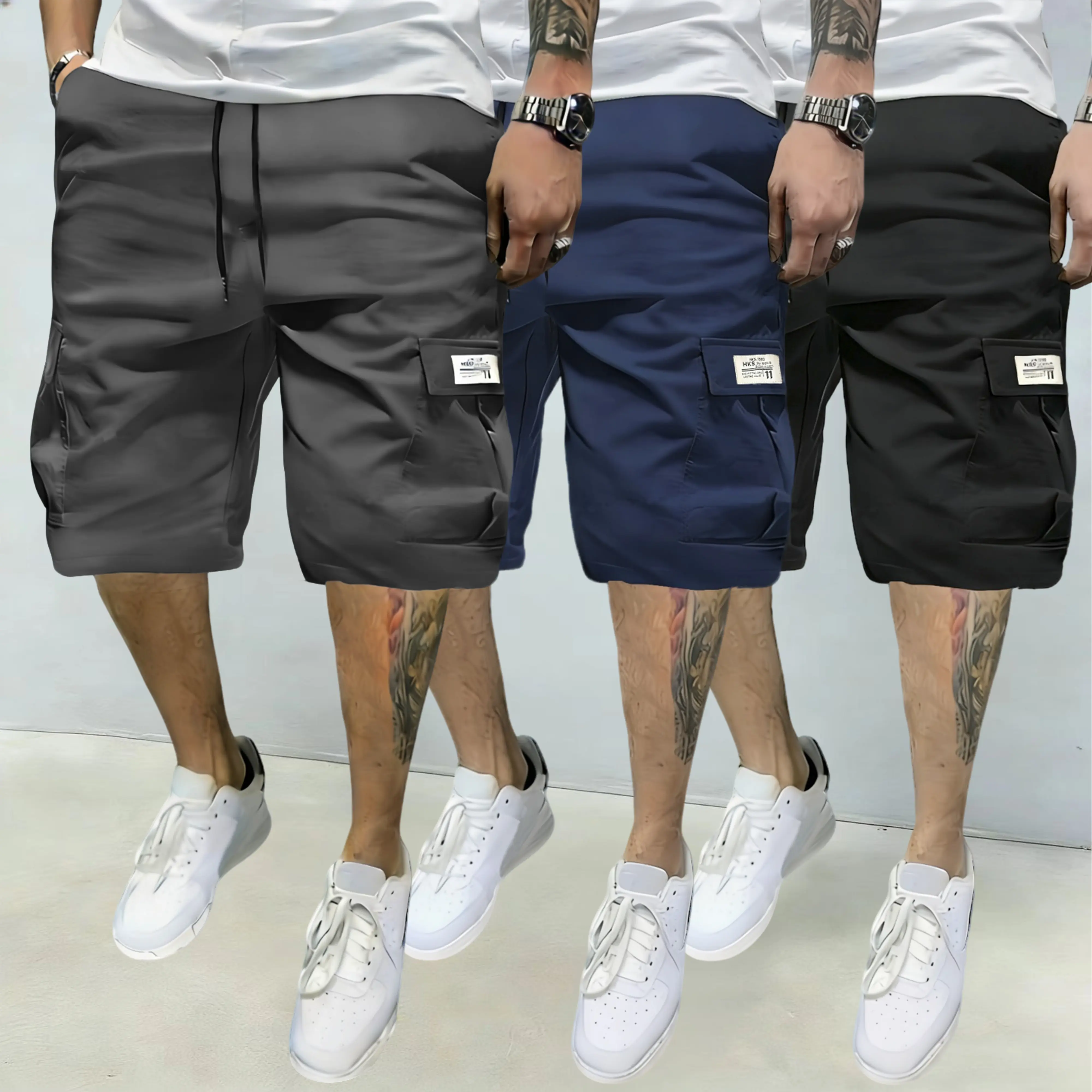 Dark gray, dark blue, black