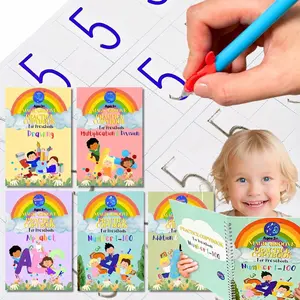 Large Magic Handwriting Practice Copybook, Grooved Handwriting Practice for  3-8,  Writing Practice, Math Calligraphy, Letter Tracing, for , The Beginner Kit