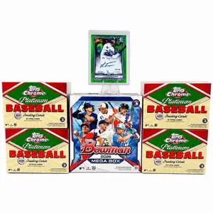 MLB 5 BOX BREAK 1 2026 BOWMAN MEGA 4 TOPP PLATINUM BLASTER AND 1 CHASER