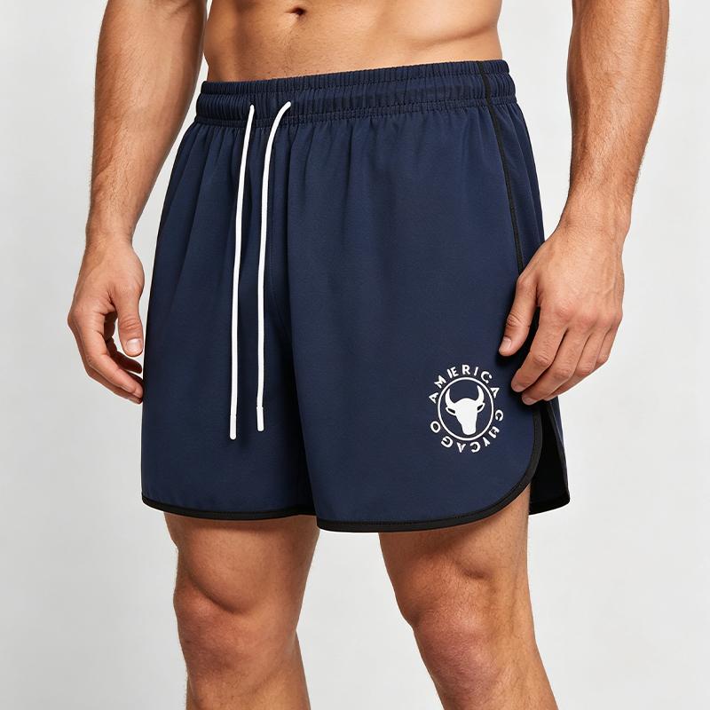 New men's casual athletic shorts, suitable for the gym and everyday wear