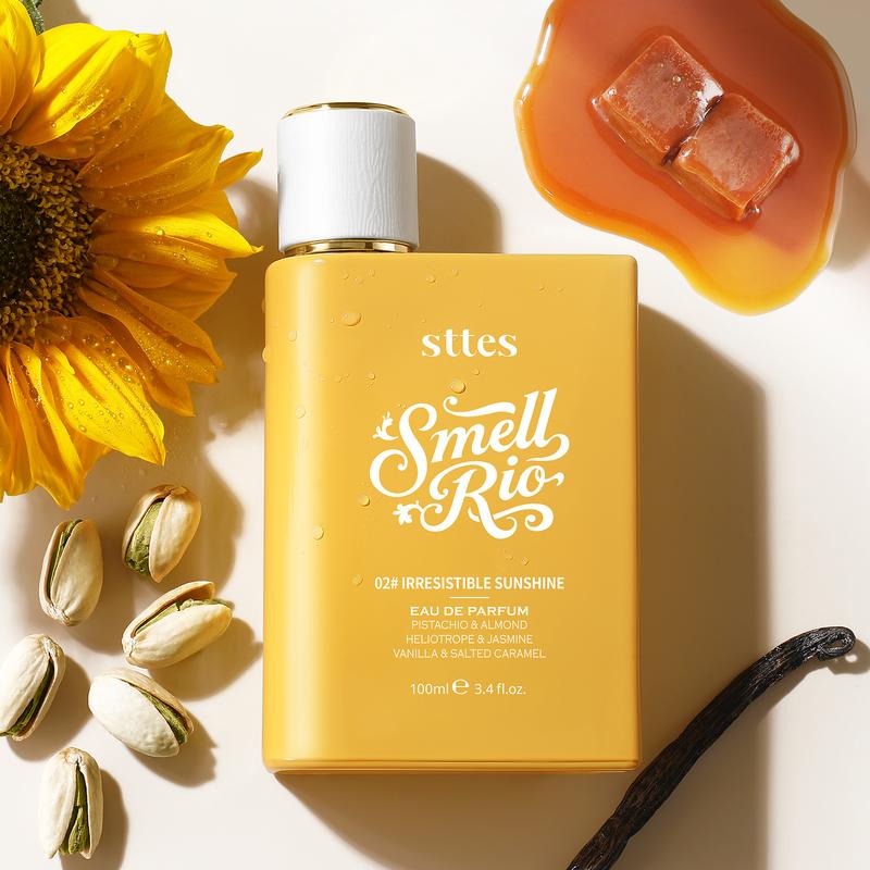 STTES Perfume 02 (The Long-Lasting Evolution of 602) - Eau De Perfume 100ml (3.4fl Oz)  vanilla Gourmet tune (Caramel vanilla flavor)
