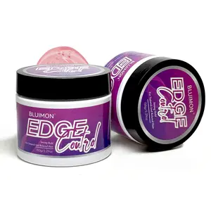 Strong Hold 5.29 OZ EDGE Control Gel With Castor Oil pomade Hair Product Haircare Non-Greasy Long Lasting
