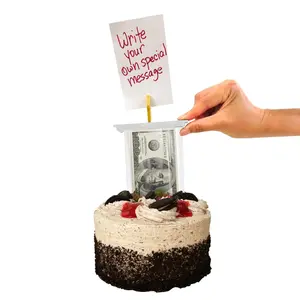 Money Cake Kit - Surprise Box™ With Card Holder Topper Gift Plastic