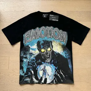 Mixed Emotion Unisex Pure Cotton Vintage Washed Rhinestone Cropped Sports Tee, Crew Neck Short Sleeve, Y2K Hip Hop Retro Oversized Loose Fit, Summer Casual Beach Streetwear, Trendy Daily Outfit Monaco Club Flag Print Hoodie