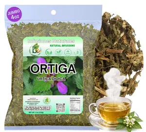 Ortiga(Nettle) Herbal Tea (4 oz) - 100% Natural Ortiga - Traditional Loose Leaf Tea - Makes 30+ Cups - Caffeine-Free, Vegan, Non-GMO