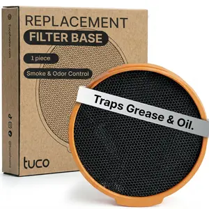 TUCO Replacement Base Filter for Portable Range Hood [1 Pack] Effective Smoke & Grease Control, Compatible with Tuco Countertop Exhaust Fan