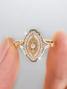 Vintage Mother Of Pearl Ring Perfect Anniversary Gift Wedding Ring Statement Ring Promise Ring Jewelry Gifts