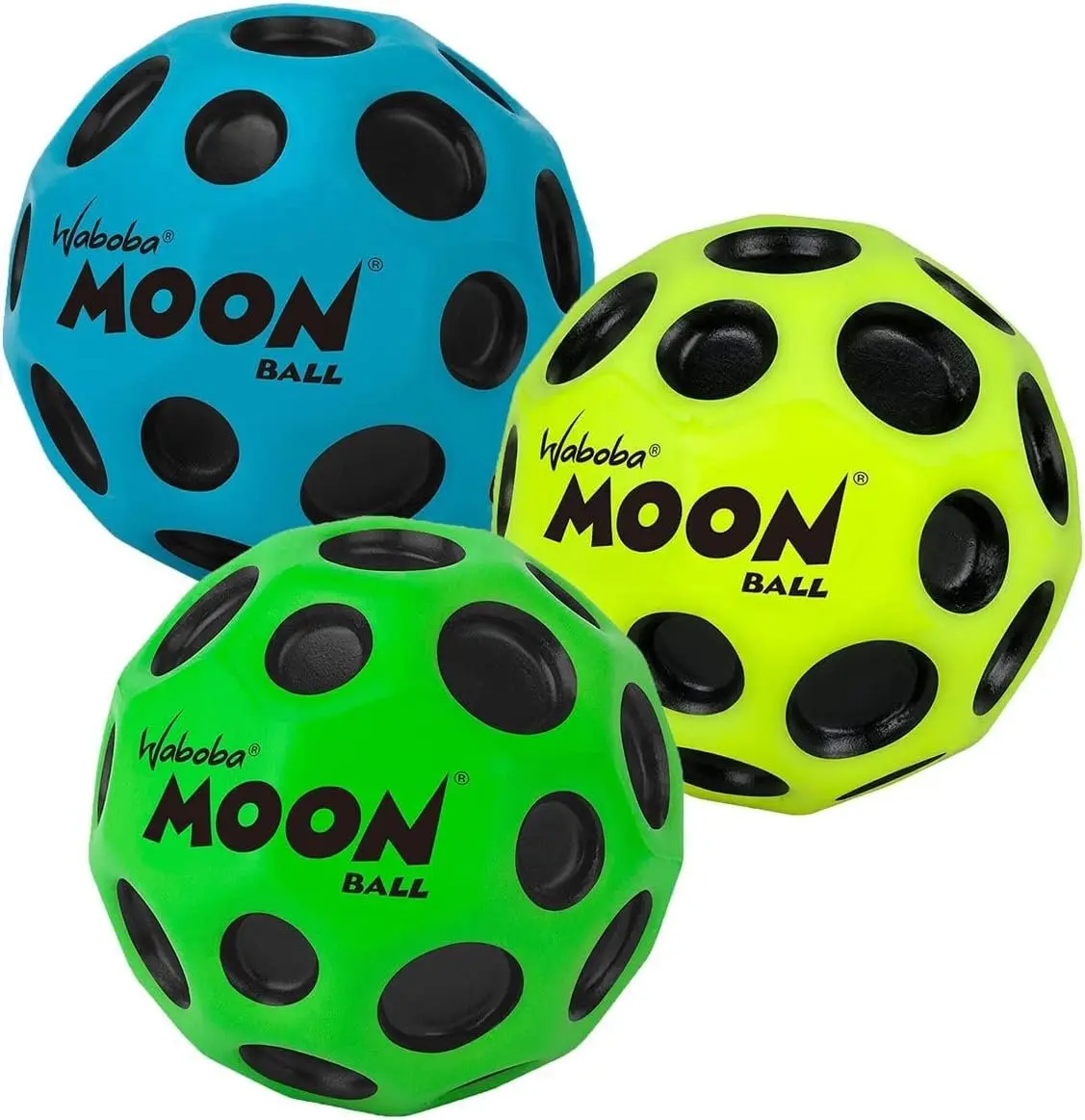 Waboba Moon Balls in Assorted Colors - Set of 3