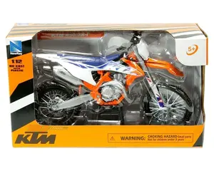 New Ray 1:12 KTM 450 SX-F (White/Orange) – Motorcycles
