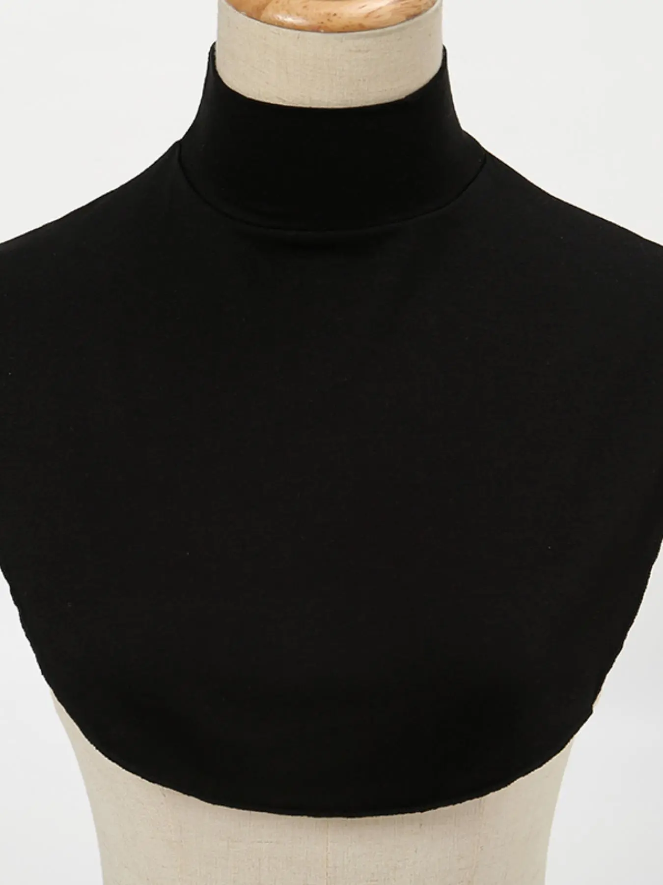 Women's Pure Color Modal Detachable Scarf Fake Collar, Breathable Comfortable High Neck, Casual Plain Shirt Lapel, Daily Wear, Summer Scarf, Neck Scarves
