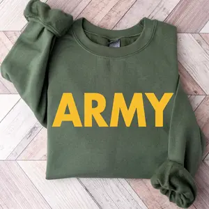 Military Gear Army Training Sweatshirt, Army Shirt