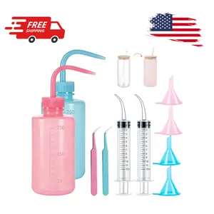 Snow Globe Tumbler Supplies Kit - Complete 10-Piece DIY Craft Set