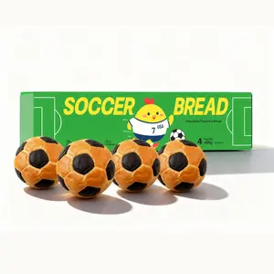 Chocolate Soccer Bread,chocolate bread, soccer ball shaped, clean label, no artificial colors, no artificial flavors ,kids bread