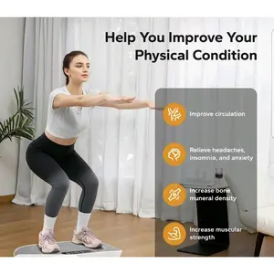 Merach Fitness Vibration Plate Exercise Machine for Full Body Workout, Balance & Muscle Activation