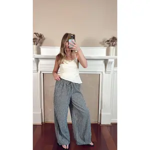 Gingham Pants
