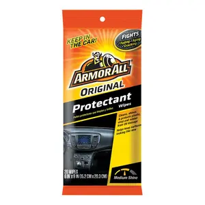 Armored Auto Group 8794760 All Original Plastic & Vinyl Protectant 20 Wipes