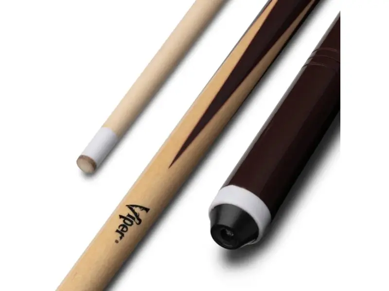 Viper 50-0050 36 in. 6 oz One Piece Hardwood Billiard & Pool Cue Stick -Brown
