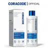 CORACODE Botanic Follicule Care Herbal Healthy Shampoo - Anti Dandruff Haircare, Clarifying Folliculitis Cleanser for Adults, Tea Tree Oil/Purslane/Cnidium Monnieri Extracts, Scalp Exfoliation, Allergy & Itch Treatment, Hair Fall Support (10.58 fl oz)