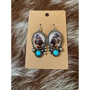Bull Rider Earrings