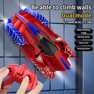 Wall Climbing Car Remote Control Toy, Electric Rechargeable Lithium Battery, Unisex Gift, Includes Box, Perfect for Kids Ages 3+