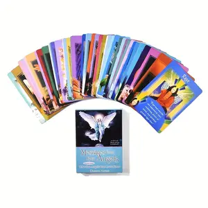 Messages From Your Angels Oracle Cards, Tarot Fortune Telling Game, Ideal Gift for Beginners and Enthusiasts, Super Natural Hobby, Tarot Card Decks