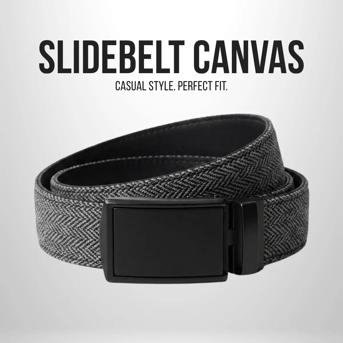 Herringbone Canvas Belt Herringbone Canvas Belt