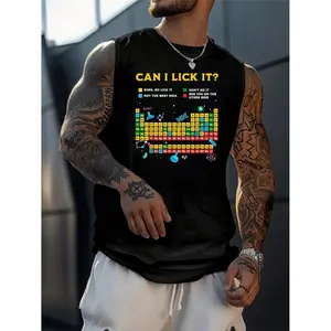 Science Teacher Student Vests featuring Lick It Periodic Table Humor Graphic tees