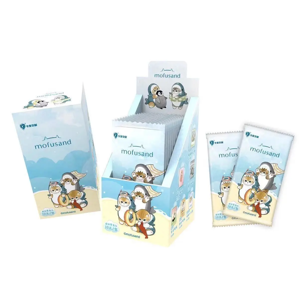 Mofusand CCG KB 2025 Cute Cat Trading Card 10 Packs Booster Box Sealed