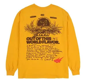 Travis Scott Mono Seal Heritage L/S Tee Gold