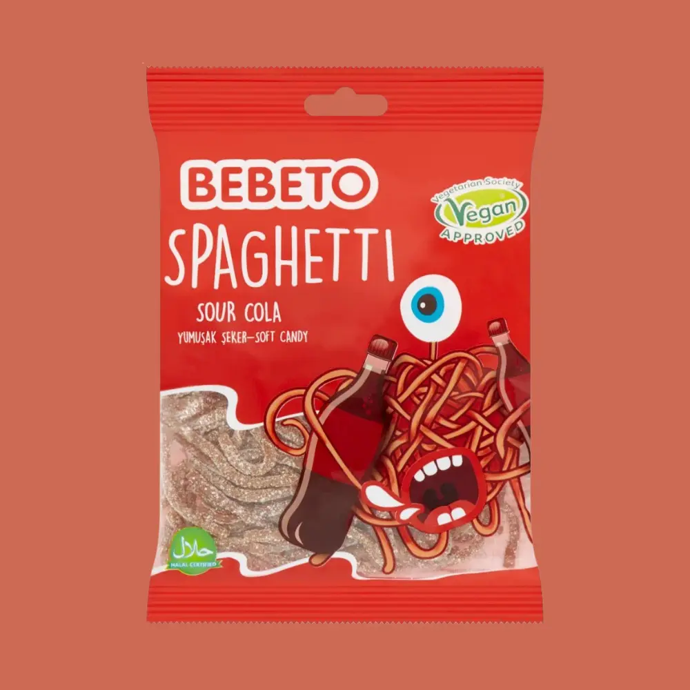 Bebeto Spaghetti Sour Cola (Vegan) Bebeto Spaghetti Sour Cola (Vegan)