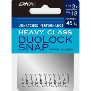 BKK Stainless Duo Lock Snaps