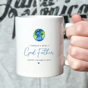 World's Best God Father Mug Father's Day Gift from Goddaughter Grandson Meaningful Present Keepsake Coffee Cup Godfather 9jolq7iazbeh