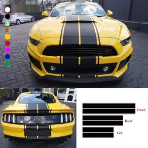 6pcs/1sheet Geometric Pattern Car Stickers, Self-adhesive Durable Car Stickers, Suitable for Any Car Models, Suitable for Modification Bonnet, Bumper, Wear-resistant and Long-lasting Fashion Decoration