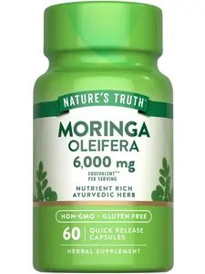 Moringa Oleifera 6000 mg Capsules | 60 Count | Non-GMO & Gluten Free Supplement Moringa Oleifera 6000 mg Capsules | 60 Count | Non-GMO & Gluten Free Supplement