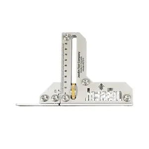 JessEm 07315 14 Gauge Stainless Steel Tool Setting Gauge - Metric - Large