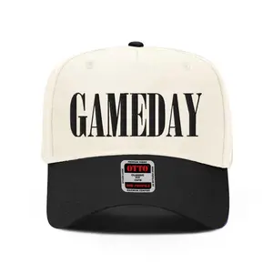 Gameday Trucker Hat – Two Tone Unisex Cap for Football Fans and Tailgates, Casual Style, Relaxed Fit, Easygoing Feel