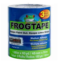 Shurtech Brands 267183 1.9 in. x 60Yd Pro Grade Painters Tape, Pack of 3