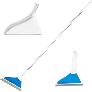 Home FurnishingsHelio AirBroom 3 Piece Kit All Surface Sweeper And Squeegee For Wet And Dry Cleaning Dust, Dirt, Liquids, Pet Hair, Tile, Hardwood Floors, Carpet, Furniture, Windows, Shower Doors As Seen On TV
