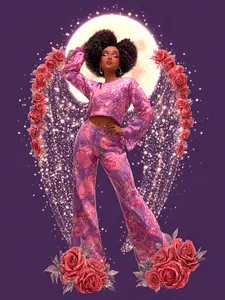 Starlight Angels Sublimation design prints