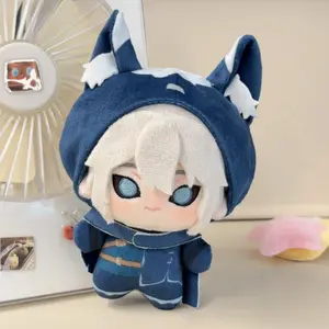 10cm Game Peripheral Identity V Plush Doll Stuffed Cotton Soft Body Exploration Prisoner Gardener Collection Desk Toys Fans Gift