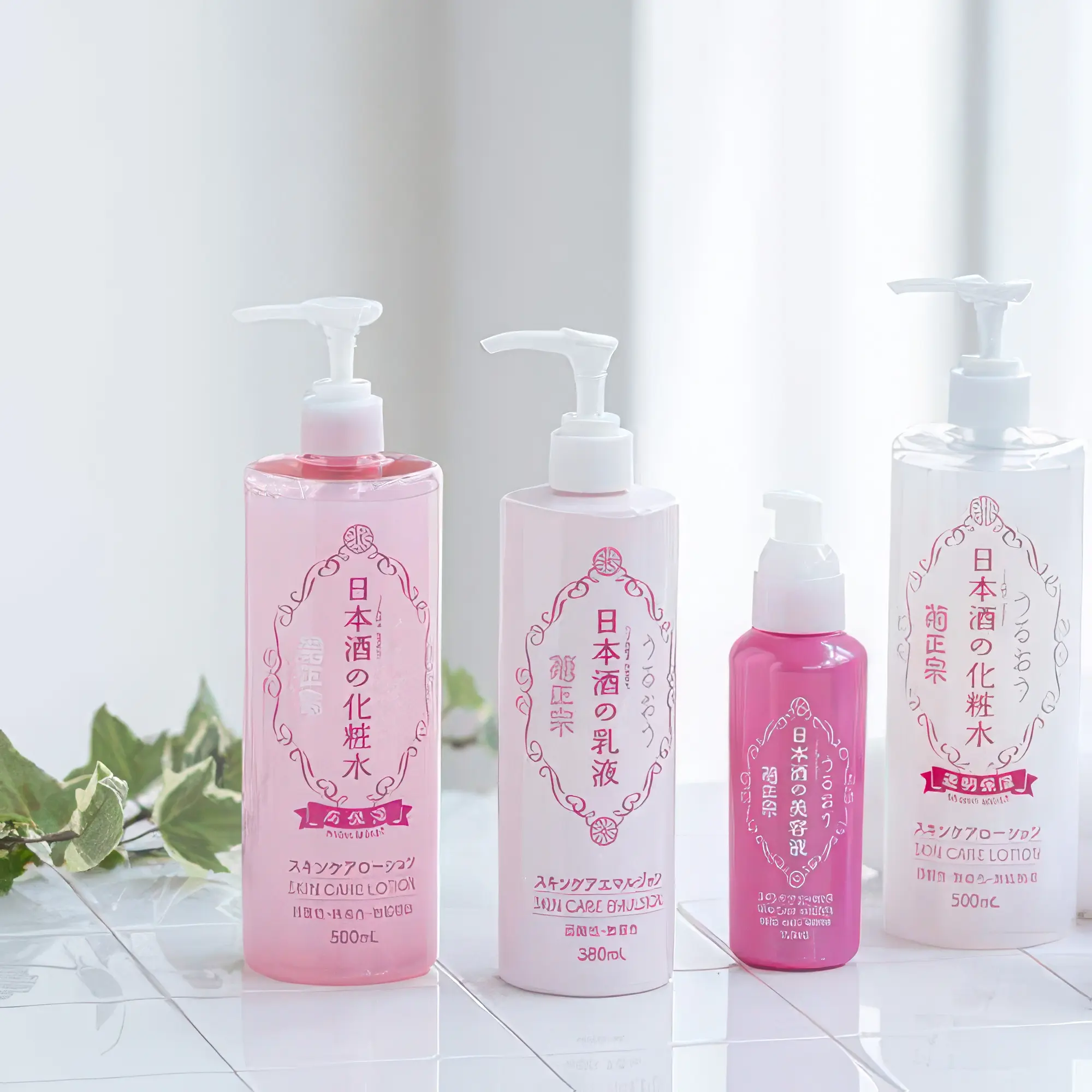 Moisturizing Japanese Body & Skin Toning Lotion, 2-in-1 Toner + Lotion for Men & Women, 16.9 Oz/500mL, High Moisture & Skin Repair