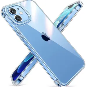 Clear Silicone Case for iPhone 12 Mini - Phone Accessory