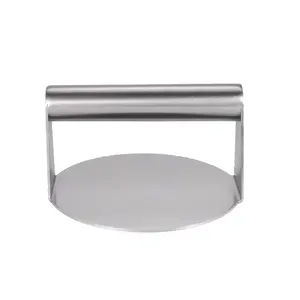304 Stainless Steel Hamburger Meat Press Pancake Teppanyaki Kitchen Tool