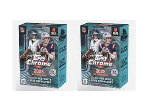 #4 PYT Break - 2x 2025 Topps Football Blaster Boxes