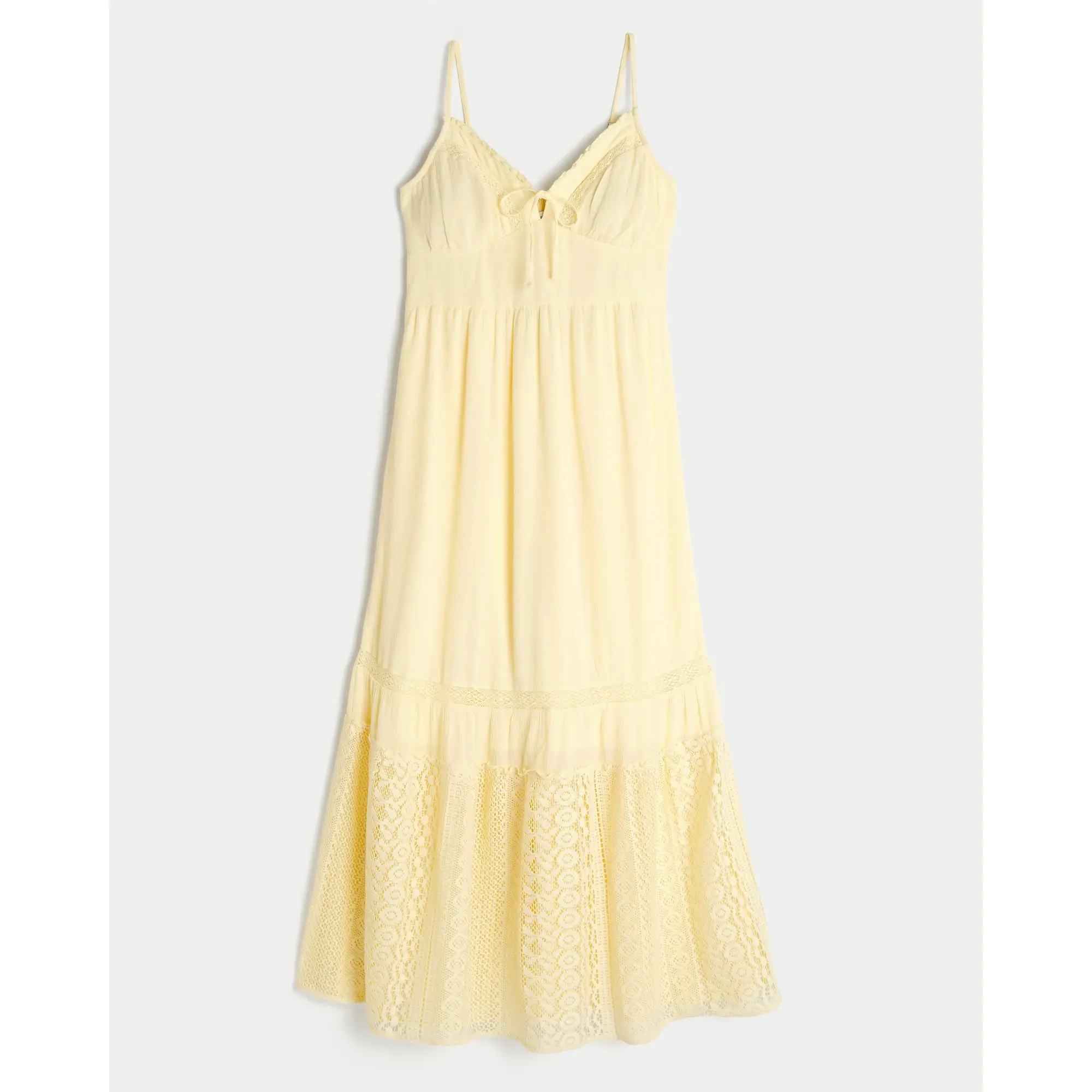 Hollister Lace Inset Maxi Dress Hollister Lace Inset Maxi Dress