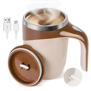 Automatic Magnetic Stirring Coffee Mug, Portable Self Stirring Mug, USB Rechargeable Mixing Cup, Electric Self Mixing Mug, Rechargeable Stirring Cup, Suitable For Coffee Powder, Milk, Tea, Cocoa